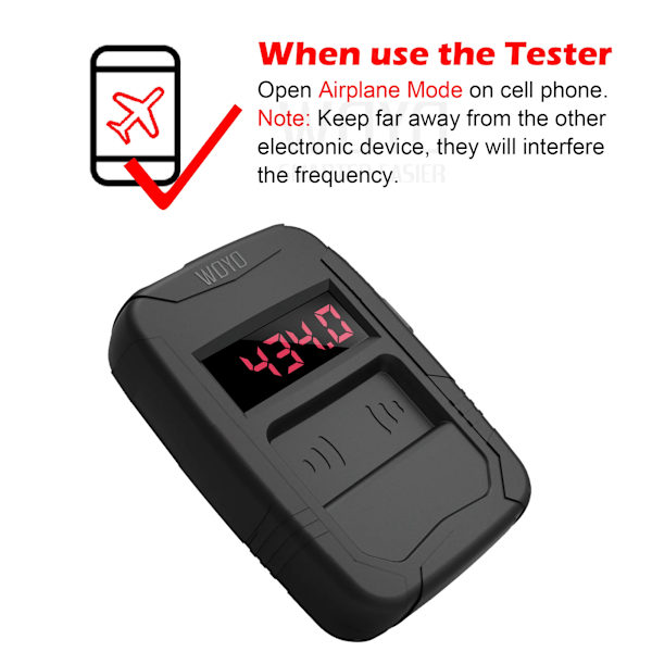 Fjärrkontroll Tester Alla Bil nyckel Frekvens Tester IR RF Fjärr Detektor Inspektion Verktyg