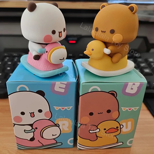 Mitao Panda Bubu Dudu Figur Model Gave Spændende Samlerobjekt Nødt Action Kawaii Bjørn Legetøj