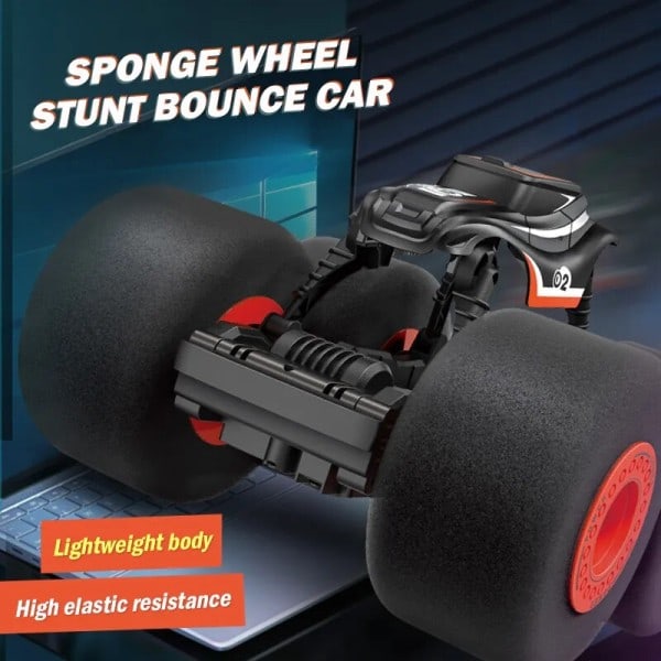 RC Auto Stunt Drift Soft Big Sponge Renkaat Buggy Ajoneuvo Malli Radio Ohjattu Kone Kaukosäädin Ohjaus lelut