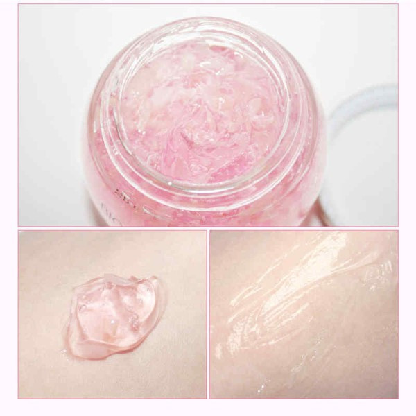 Rose Petal Sove Maske Cream Essence Fugtgivende Nat Creme Anti Aging Anti Rynke