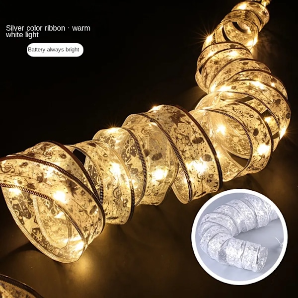 LED bånd fe lys jule pynt jule tre pynt