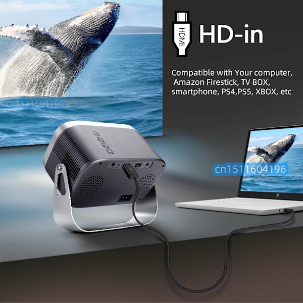 Laadukas A003 MINI Projektori WIFI Kannettava Koti teatteri Elokuva Beamer Smart TV Sync Android Puhelin LED Projektorit 4k elokuvalle
