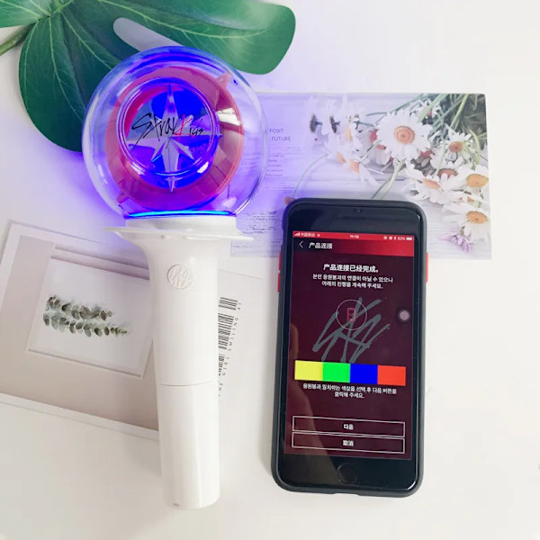 Kpop Straykidss Lysstick Med Bluetooth Support Glow Hand Lampe Fest Koncert Lys Stick Fans Samling Legetøj