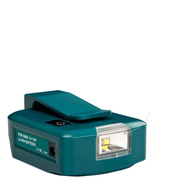 Adapteri LED työ valo Makita 14,4V/18V Li-on akku