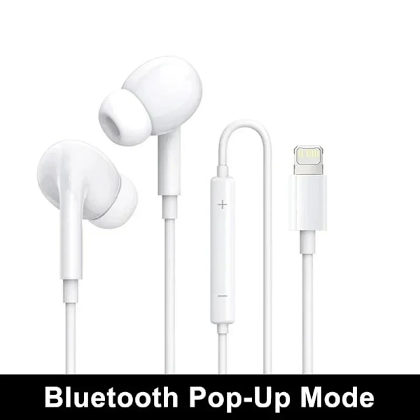 Øretelefoner For Apple iPhone 14 Pro Max Lightning Hodetelefoner
