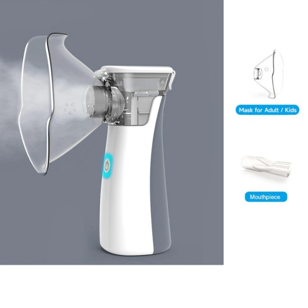 Medisinsk Silent Mesh Nebulisator Håndholdt Astma Inhalator