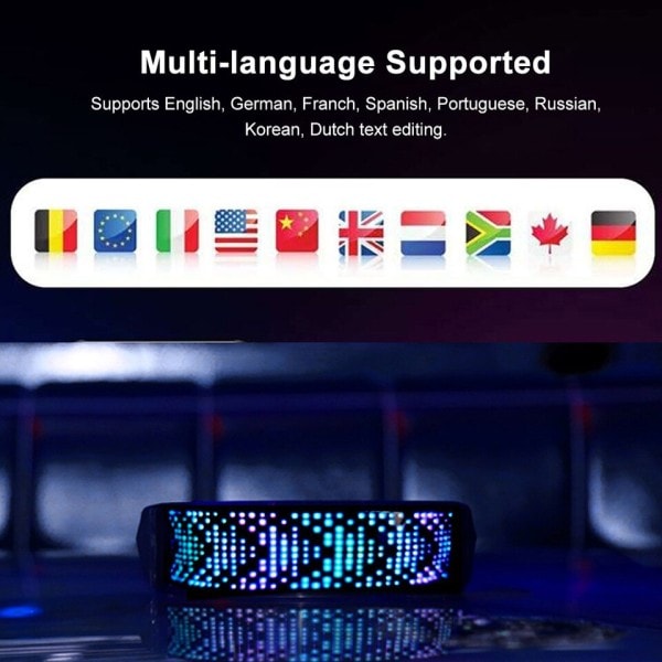 Led lasit Bluetooth DIY Luminous Rave Party Lasit Festival Aurinkolasit Gafas Led Electronic Shining Glasses