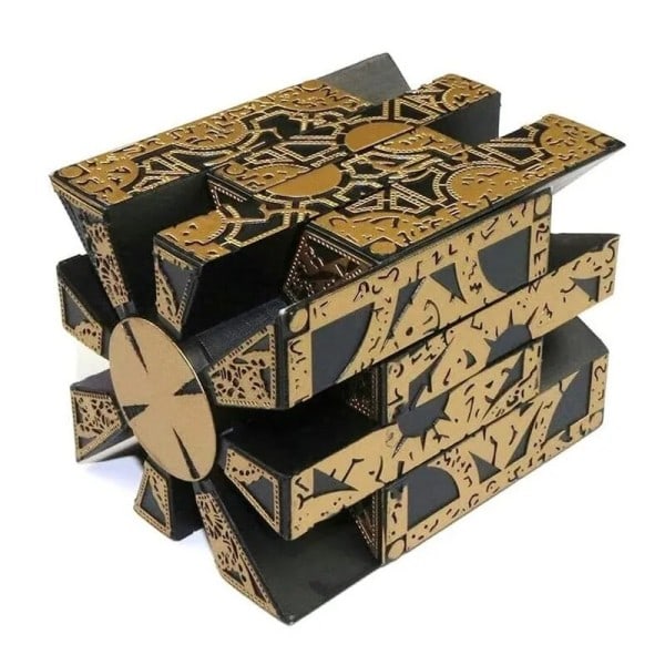 Lukko Kuutio Hellraiser Puzzle Box Moveable Lament IQ Pelit