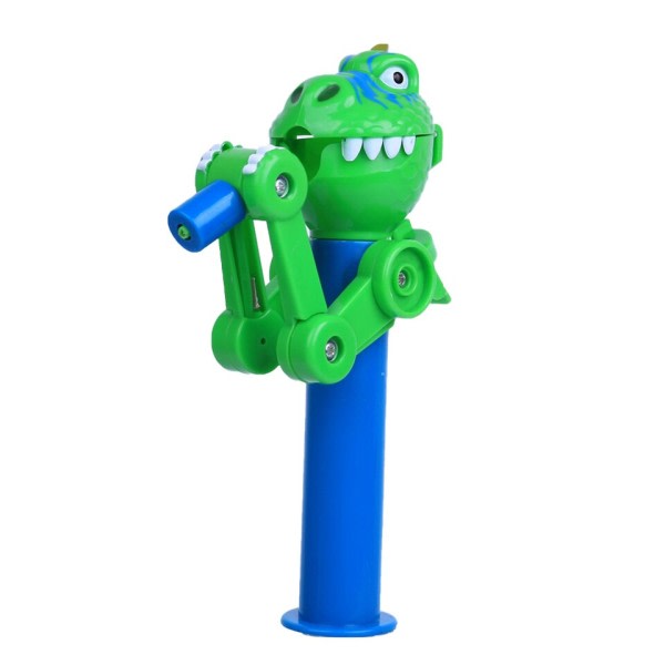 Kreativ Lollipop Robot Holder Novelty Dinosaur Shape Lollipop Slik Opbevaring Dekompression Legetøj