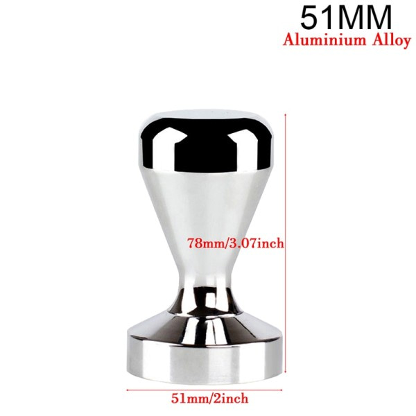 51 mm Kaffe Tamper Mat Silicone Gummi Tampering Hjørne måtte Espresso Kaffemaskine Mælke kop