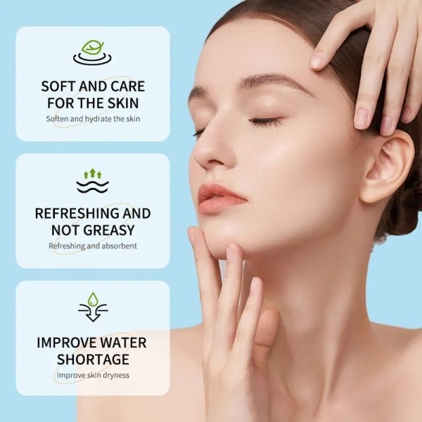 Ansikt Eksfolierende Gel Aloe Vera Ansiktsbehandling Eksfolierende Skrubb Renser Hviting Acne Svarthode Behandling