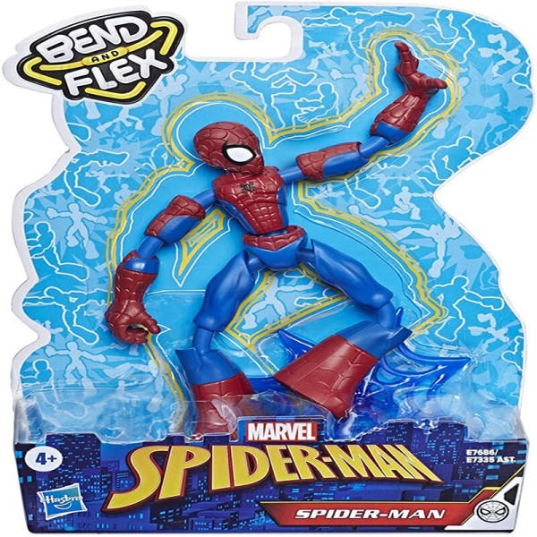 MARVEL Spiderman Figur til Child Marvel Legend Bend and Flex Action Figur Legetøj