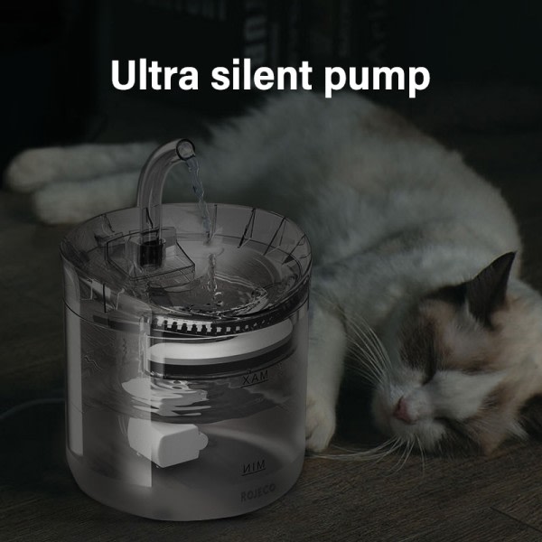Katt vatten fontän automatisk husdjur vatten automat husdjur smart drickare för katter auto sensor katt drickande fontän tillbehör