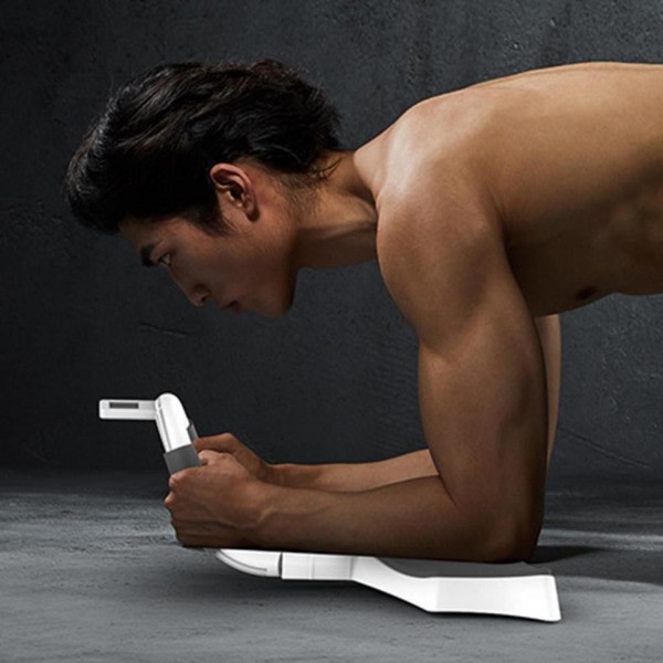 Balance Bræt Praktisk Plank Core Træner med Timer Stabil Push Up Stand