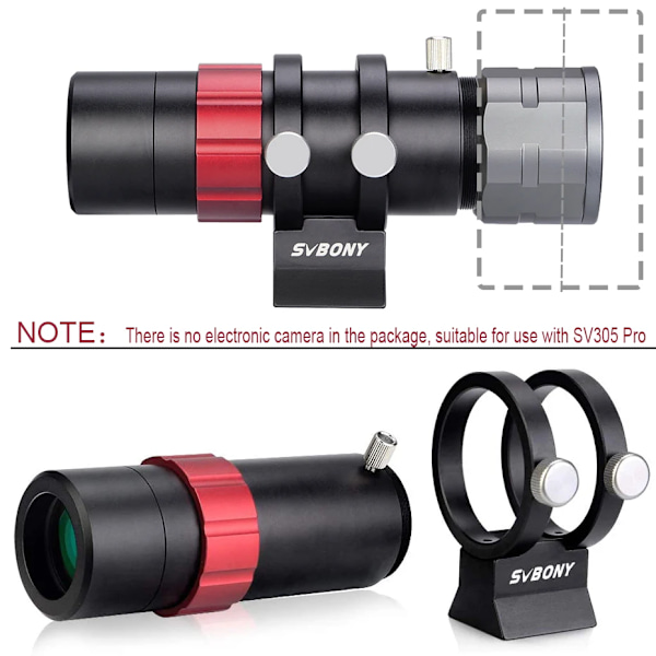 Ultra-Mini Guide Scope for SV305 ZWO Auto Guiding Kameraer