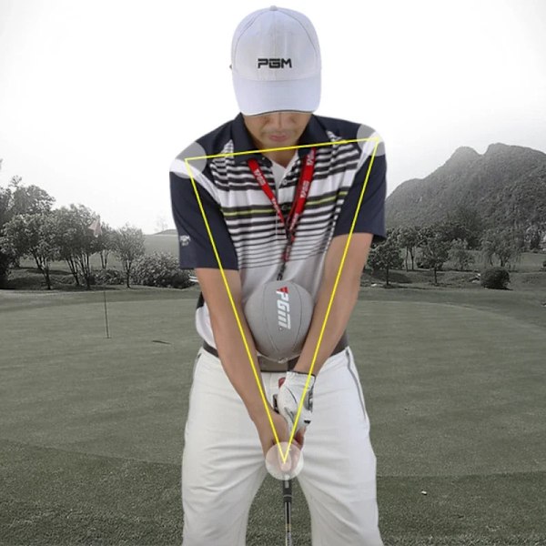 Oppustelig Golf Smart Ball Trainer Portable Swing Arm Corrector