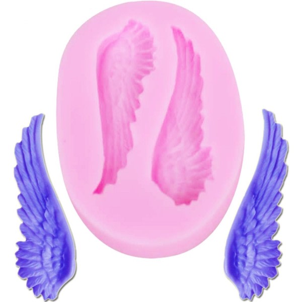Angel Wings 1kpl UV hartsi Silikoni muotti