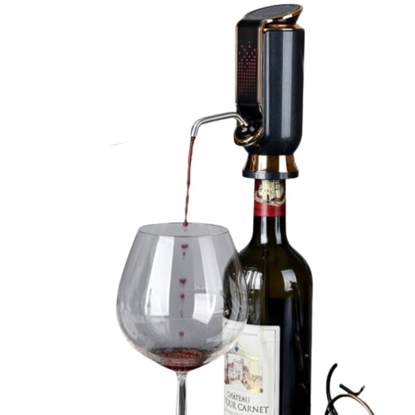 Konservering Vin skænker hane elektronisk vin karaffel dispenser elektrisk vin lufter