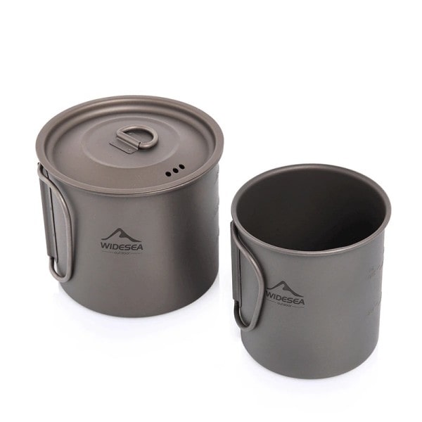 Camping Mugg Titanium Kopp Turist Servis
