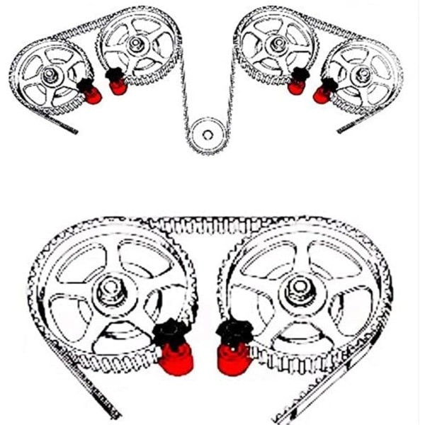 Kamaxel Fixering Verktyg Tandrem Rem Change Låsning  Motor Verktyg