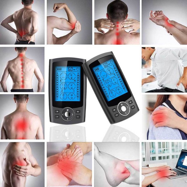 24 Modi 20 Intensitet Elektrisk Stimulering Massager Muskel EMS terapi