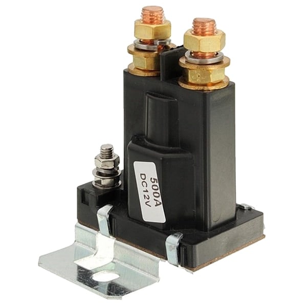 Dubbel Batteri Isolator Relä Start På/Off 4 Pin 500A 12V För Bil Strömbrytare