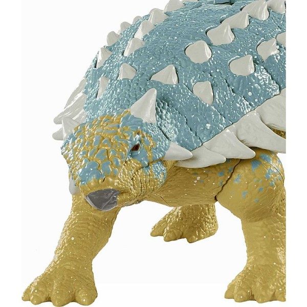 Jurassic World Roar Attack Ankylosaurus Bumpy Camp Kridt Dinosaur Figur