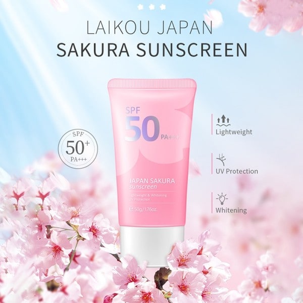 Korean Aurinkosuoja Suoja Kasvohoito Aurinko Aurinko Blocker Spf50 Isolation Lotion Cream Bleaching Moisturiser