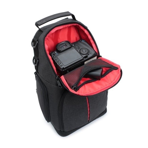 Kamera Slynge Taske Digital SLR Foto Taske Stødsikker Strop Stativ Holder