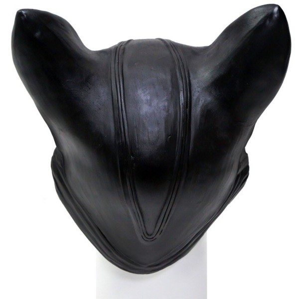 Sexig Katt Kvinna Selina Kyle Latex Mask Superhjälte Film Cosplay Dräkt Halloween Fest masker