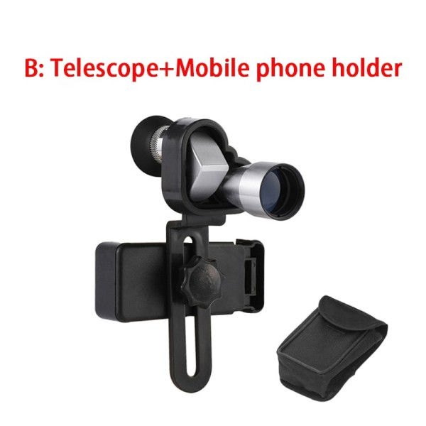 8x20 HD Natt Vision Mini Pocket Zoom Monokulär Utomhus Portabel Teleskop för Jakt camping