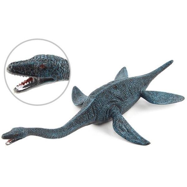 Stor Storlek Jura Djurliv Plesiosaurie Dinosaurie Leksak Plast Lek Leksaker Världen Park Dinosaurie Modell Action Figurer