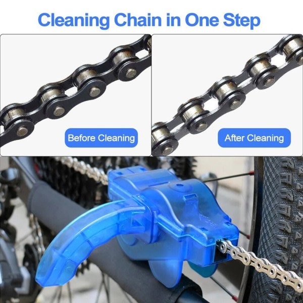 Polkupyörän ketju Clean harja puhdistin polkupyörän ketjut Gear Grunge  harja puhdistusaine d5c7 | Fyndiq