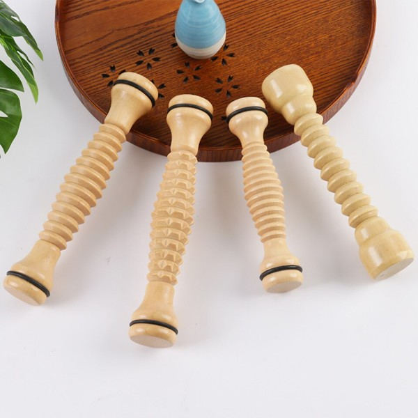 Trä fotmassage rulle för plantar fasciit avlastning djup vävnad massage verktyg stress avlastning fot massage