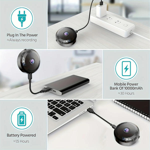 Trådlös A11 Kamera Mini WiFi Monitoring 1080P HD Video Säkerhet Kamera