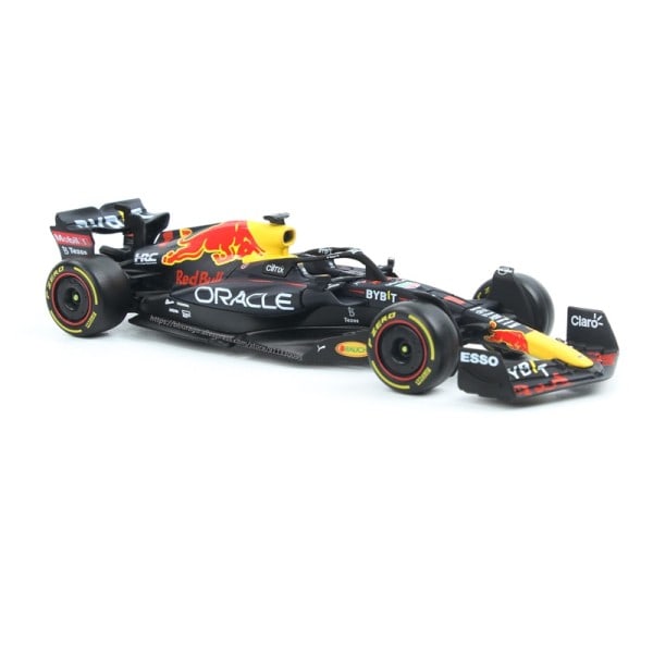 Bburago 1:43 F1 Champion Red Bull Racing TAG Heuer RB18 2022 #1 Verstappen #11 Perez Alloy Car