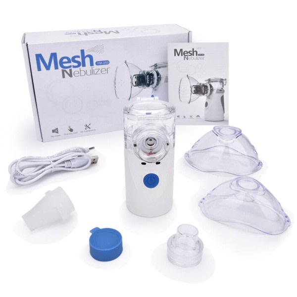 Hjem Ultralyd Nebulisator Bærbar Inhalatorer Nebulisator Tåge Udladning Astma Inhalator