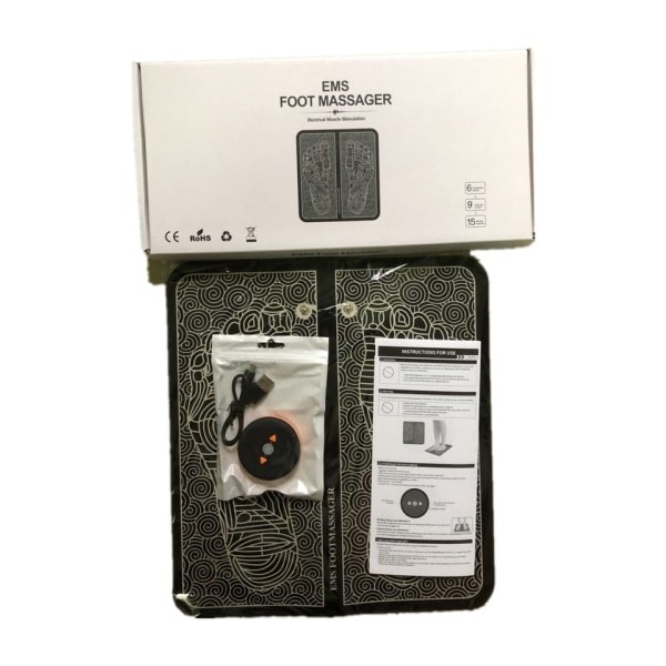 Elektrisk Fod Stimulation massager Pad Foldning Portable måtter