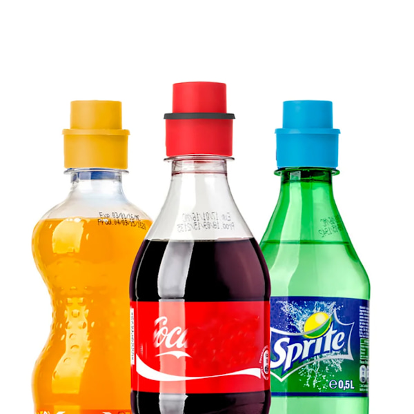5 bitar läsk sparare lock flaska topp kolsyrad hållare cola kork propp läsk tryck lock