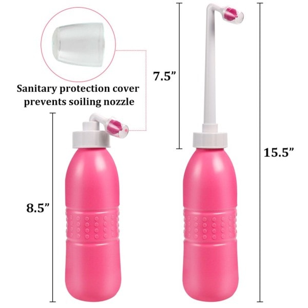 650ml Bærbar Rejse Hånd Bidet Sprayer Personlig Renser Hygiejne Flaske Spray Vask