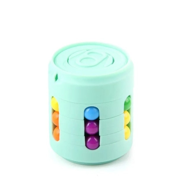 Flera funktioner Fidget Spinner Magic Colorful Beans Finger Spinning Lättrar Stress Dekompression Verktyg