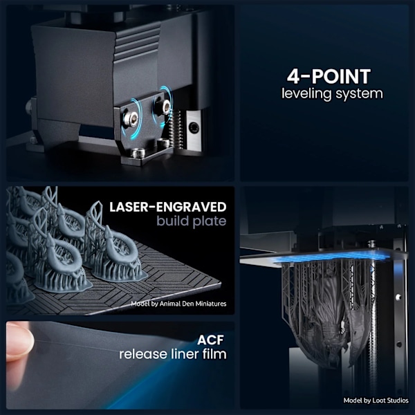 12K Mono MSLA 3D Printer 10'' 12K LCD Resin 3D Printer