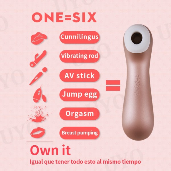 Pro 2+ Sugende Vibratorer G punkt Par Silikon Vibrasjon Nipple Sucker sex leker for kvinne