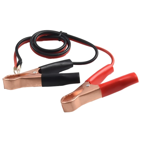 2 Styks Bil 50AMP Batteri Inverter Wire Strøm Overførsel Kabel Alligator Clip