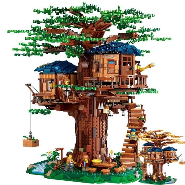 Fire Seasons TreeHouse Creator Children's Legetøj Bygge Klodse Børn's Bygge Legetøj