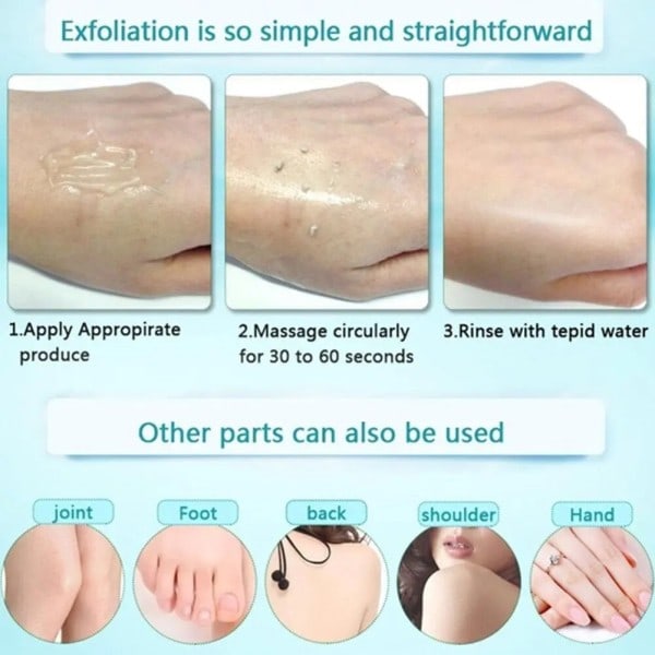 Ansiktsbehandling Exfolierande Gel kräm Återfuktande Vitande Närande Reparation Scrubs Face Scrub Crème