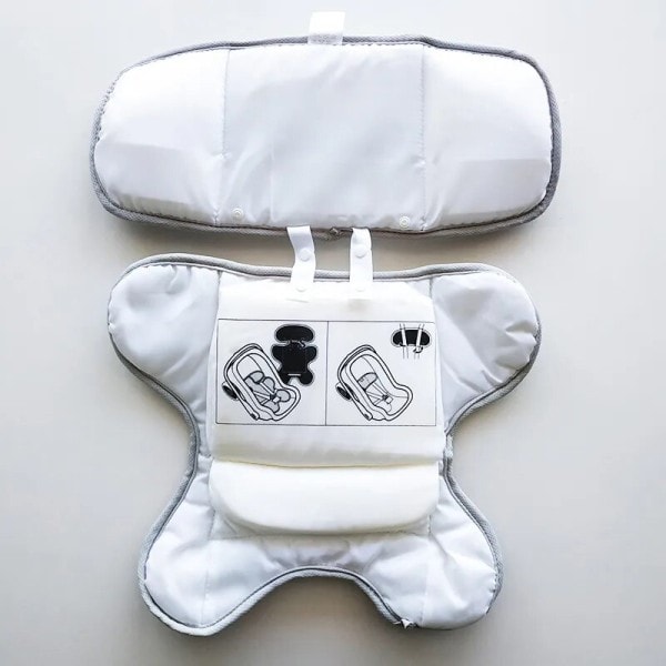 Baby huvud nacke stöd kudde madrass andningsbar mesh pad barnvagn varm madrass tillbehör