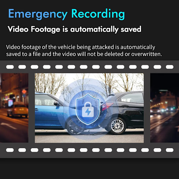 Auto DVR D6 koje kamera auto video tallennin ääni ohjaus pysäköinti tila