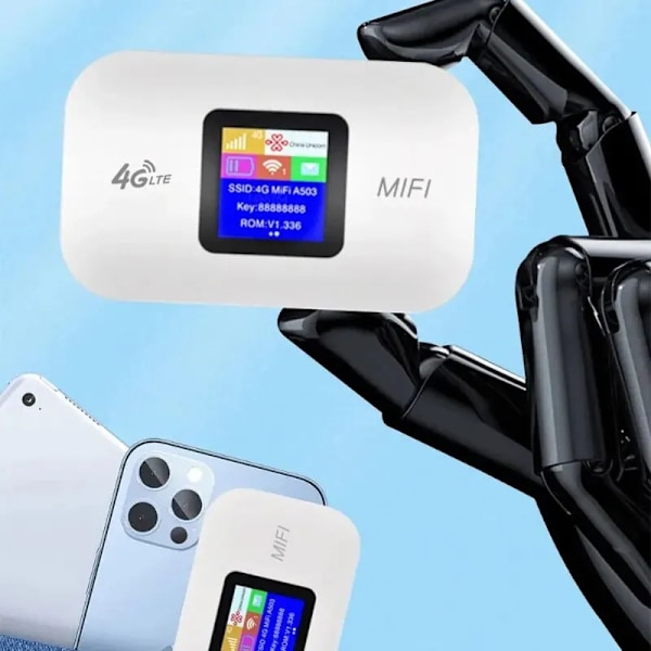 4G Lte reititin Langaton Wifi Kannettava Mini Outdoor Hotspot Pocket Mifi 150mbps Sim kortti paikka toistin 3000mah