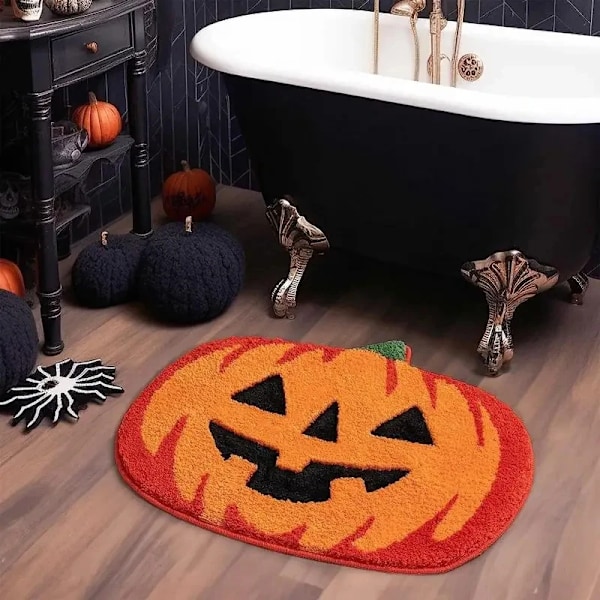 Halloween kurpitsat lattia ovi matot vedenpitävä 60x90cm